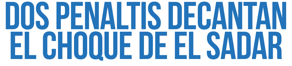 Dos penaltis decantan el choque de El Sadar