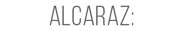 ALCARAZ: