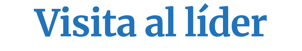 Visita al líder