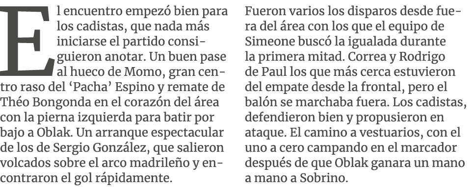El encuentro empez bien para los cadistas, que nada m s iniciarse el partido consiguieron anotar. Un buen pase al hu...