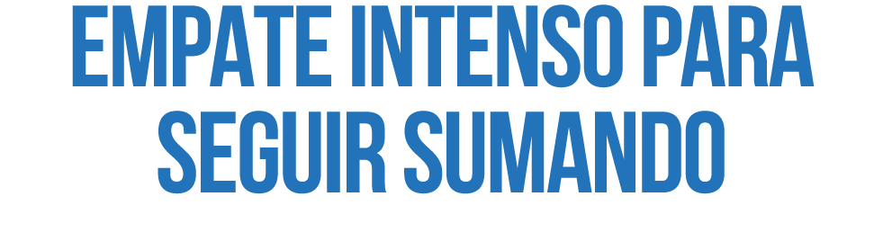 Empate intenso para seguir sumando