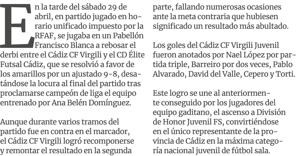 En la tarde del s bado 29 de abril, en partido jugado en horario unificado impuesto por la RFAF, se jugaba en un Pabe...