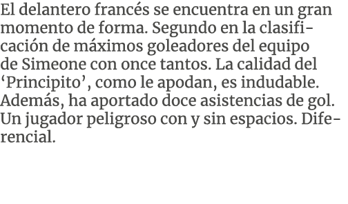 El delantero franc s se encuentra en un gran momento de forma. Segundo en la clasificaci n de m ximos goleadores del ...