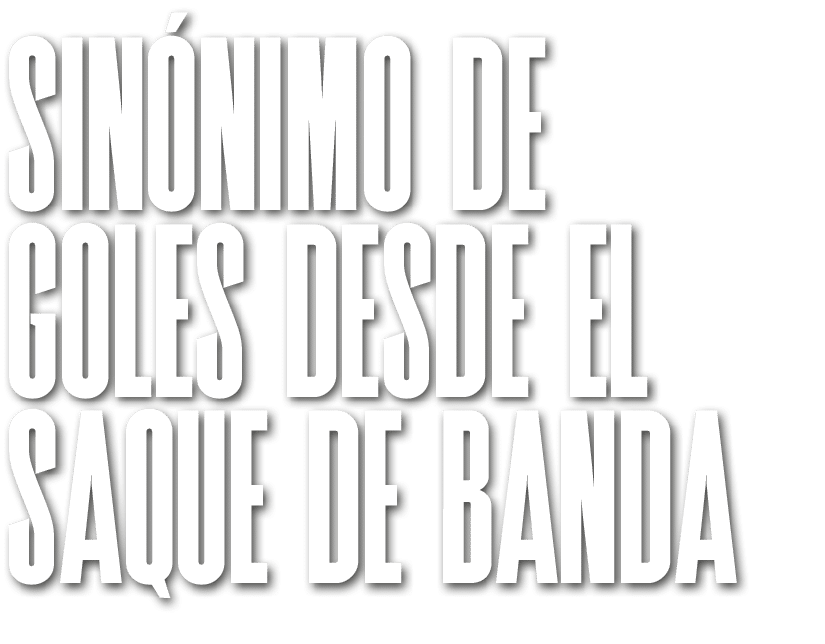 sin nimo de goles desde el saque de banda