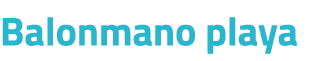 Balonmano playa