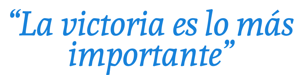 “La victoria es lo m s importante”