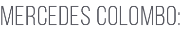 Mercedes Colombo:
