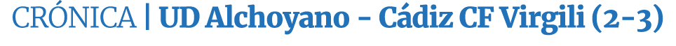 CR NICA | UD Alchoyano C diz CF Virgili (2 3) 
