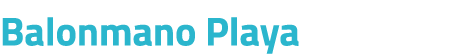 Balonmano Playa