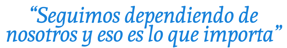 “Seguimos dependiendo de nosotros y eso es lo que importa”
