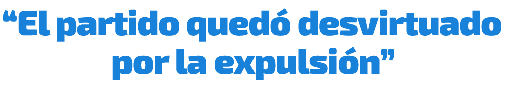 “El partido qued desvirtuado por la expulsi n”
