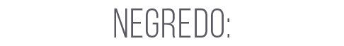 negredo: