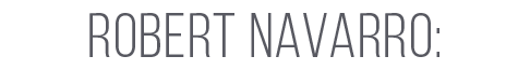 robert navarro: