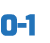 0 1