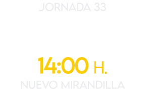 jornada 33 dom 28 abr 14:00 H. NUEVO MIRANDILLA