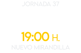 jornada 37 dom 19 may 19:00 H. NUEVO MIRANDILLA