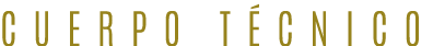 CUERPO T CNICO