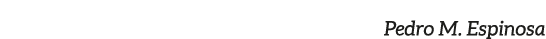 Pedro M. Espinosa