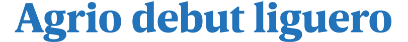 Agrio debut liguero