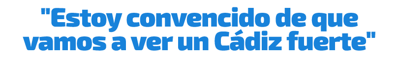 \“Estoy convencido de que vamos a ver un C diz fuerte\"