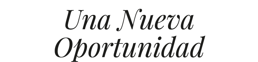 Una Nueva Oportunidad