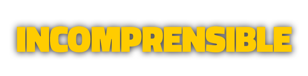 INCOMPRENSIBLE