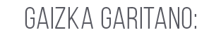 gaizka garitano: