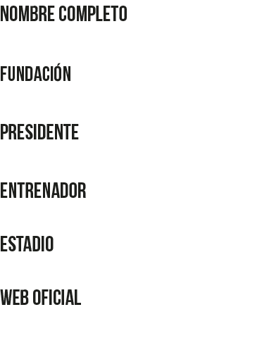 nombre completo Elche Club de F tbol, S. A. D. fundaci n 28 de agosto de 1922 (102 a os) presidente Joaqu n Buitrago ...