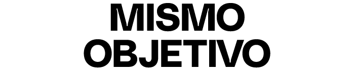 MISMO OBJETIVO