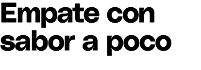 Empate con sabor a poco