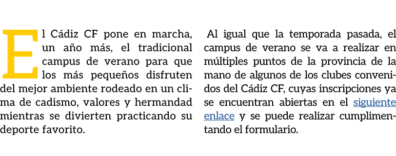 El C diz CF pone en marcha, un a o m s, el tradicional campus de verano para que los m s peque os disfruten del mejor...