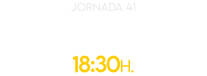 jornada 41 Dom 25 MAY 18:30H.