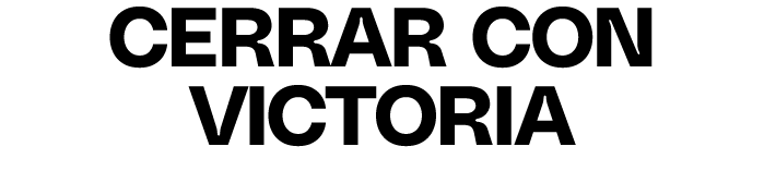 CERRAR CON VICTORIA
