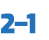 2–1