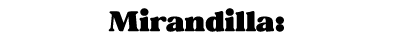 Mirandilla: