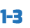 1 3