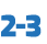 2 3
