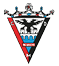 A logo with a black eagle and a red cross. Contenido generado con IA