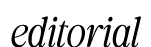 editorial