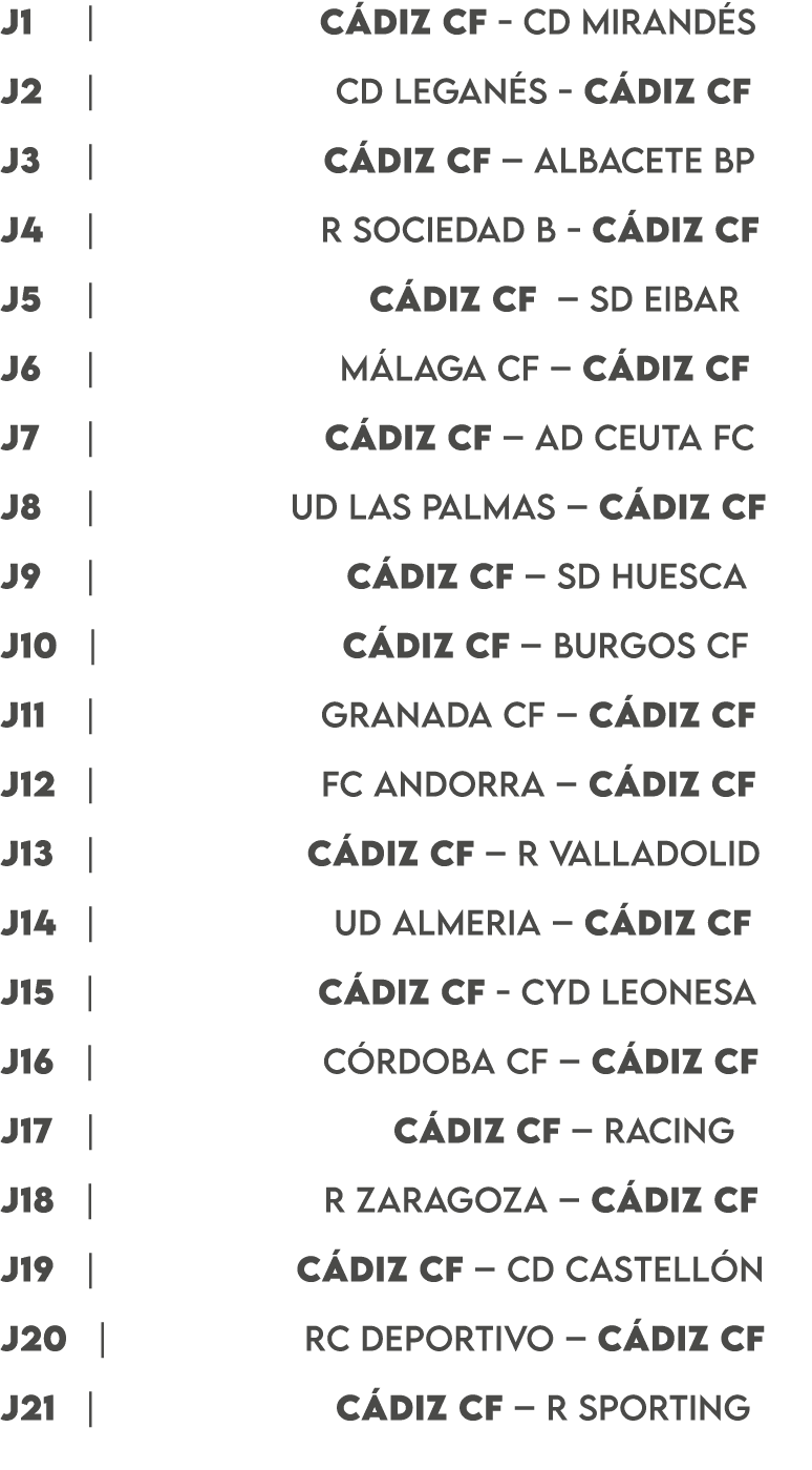 J1 | C DIZ cf cd Mirand s J2 | cd legan s C DIZ cf J3 | C DIZ cf – albacete bp J4 | r sociedad B C DIZ cf J5 | C DIZ ...