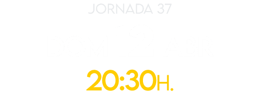 jornada 37 dom 12 ABR 20:30H.