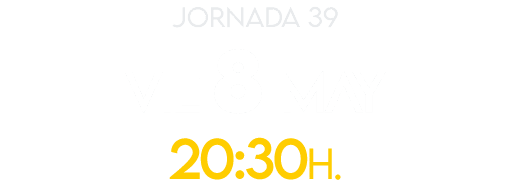 jornada 39 vie 8 MAy 20:30H.