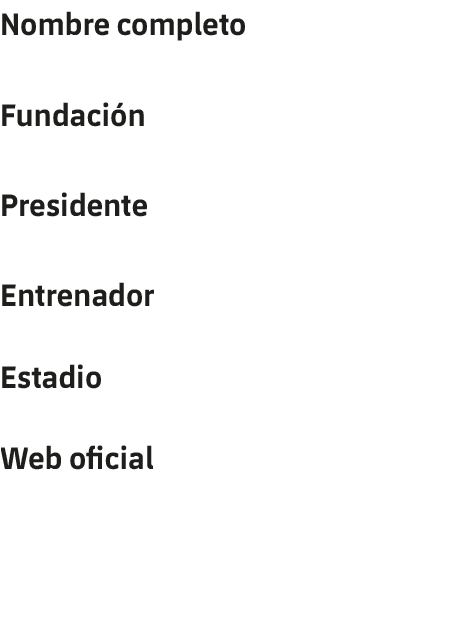Nombre completo Club Deportivo Legan s, S. A. D.. Fundaci n 23 de junio de 1928 (97 a os)Presidente Jeff Luhnow Entre...