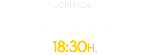 jornada 1 s b 15 ago 18:30H.