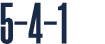 5 4 1