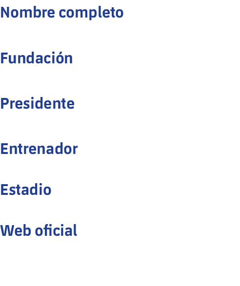 Nombre completo Real Valladolid Club de F tbol Fundaci n 20 de junio de 1928 Presidente Gabriel Solares Entrenador Fr...