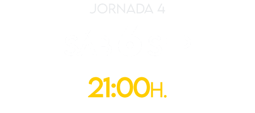 jornada 4 s b 6 sep 21:00H.