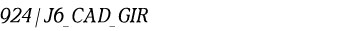 924 | J6_CAD_GIR