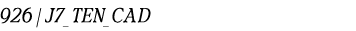 926 | J7_TEN_CAD