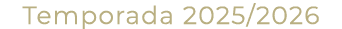 Temporada 2025/2026